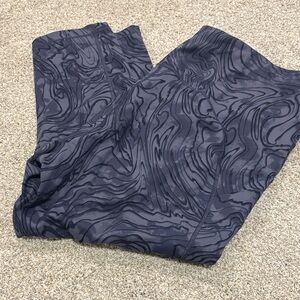 Athleta Charcoal Swirl Leggings